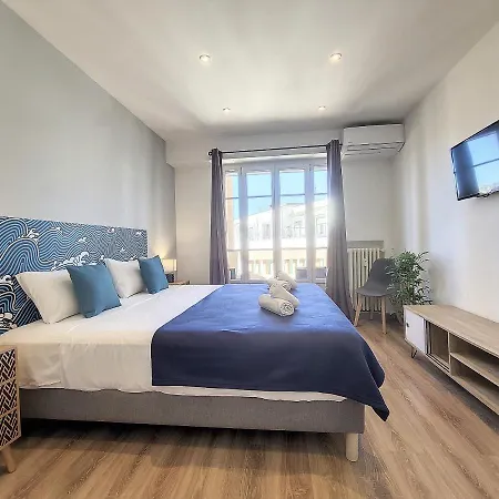 Nestor&jeeves - Palais Hispania - Floor Apartment Nice