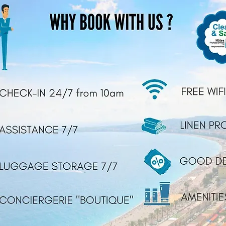 Appartement Nestor&jeeves - Palais Hispania - Floor Nice